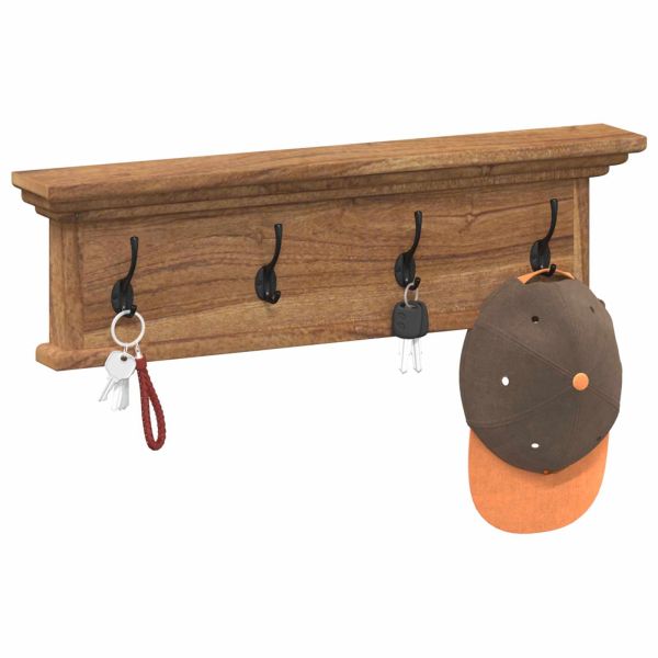 Стенна закачалка за палта Естествен 70 x 10 x 20 cm