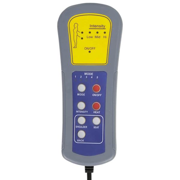 Стол с масаж Черно 91 x 71 x 105.5 см Кадифе