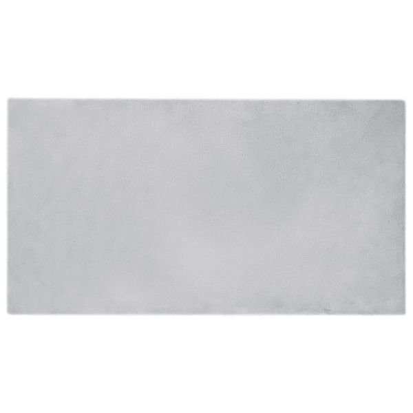 Килим с изкуствена заешка козина Olite Сив 60 x 110 cm