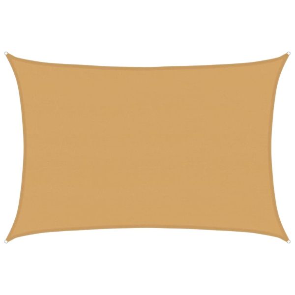 Платно-сенник, 160 г/м², правоъгълно, пясъчно, 5x6 м, HDPE