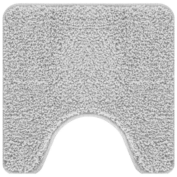 Комплект антислип килими за баня 3 pcs Сив ПП