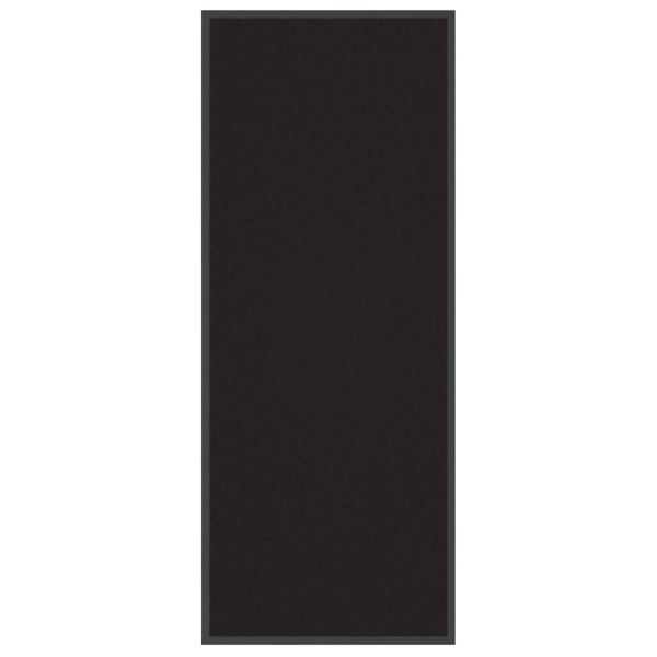 Изтривалка, черна, 60x150 см