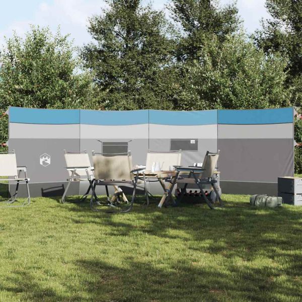 Camping Windbreak Blue 510x153 cm Водоустойчив