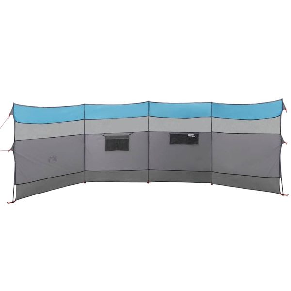 Camping Windbreak Blue 510x153 cm Водоустойчив
