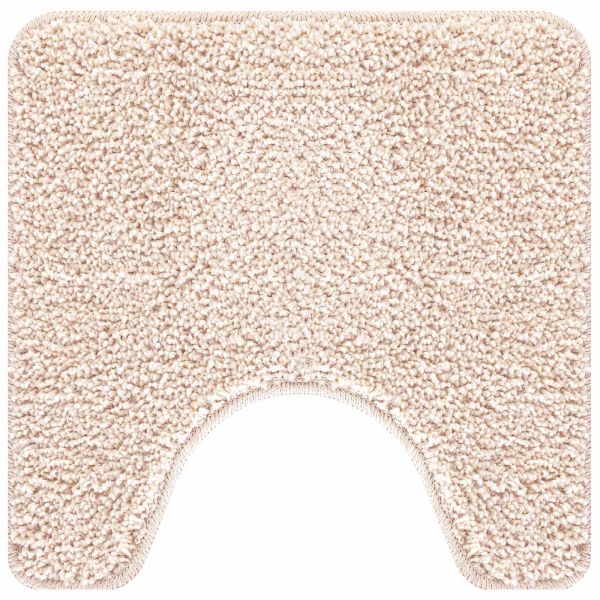 Комплект антислип килими за баня 3 pcs Крем ПП