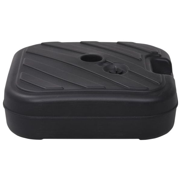 Основа за чадър, за пясък/вода, 24 л, черна