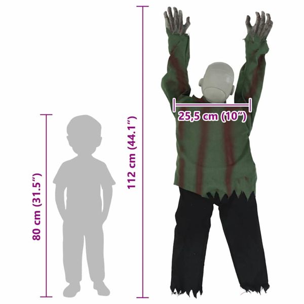 Хелоуин Пълзящ Зомби Зелен 112 x 25.5 x 21.5 см Полиестер
