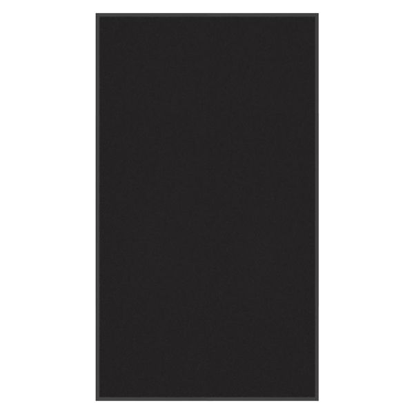 Изтривалка, черна, 115x200 см