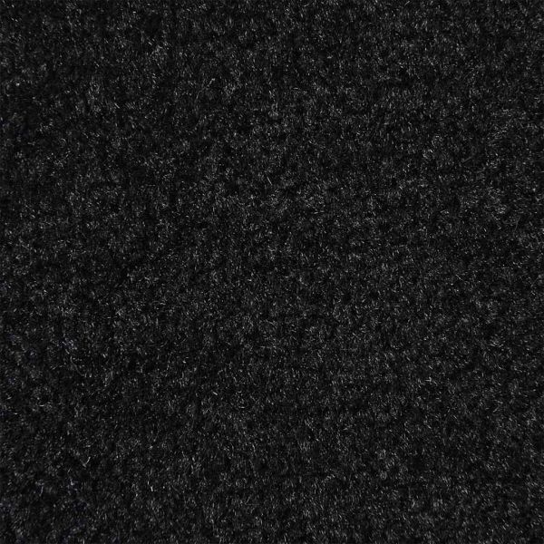 Изтривалка, черна, 115x200 см