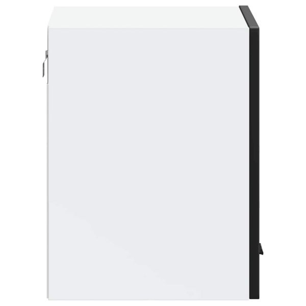 Кухненски стенен шкаф Porto, черен, инженерно дърво