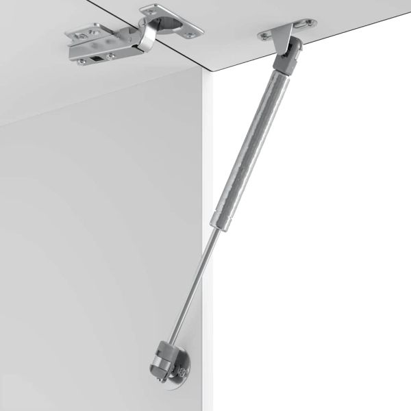 Кухненски стенен шкаф Porto, черен, инженерно дърво