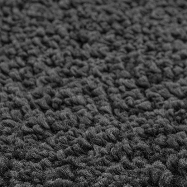 Комплект антислип килими за баня 3 pcs Тъмносив ПП