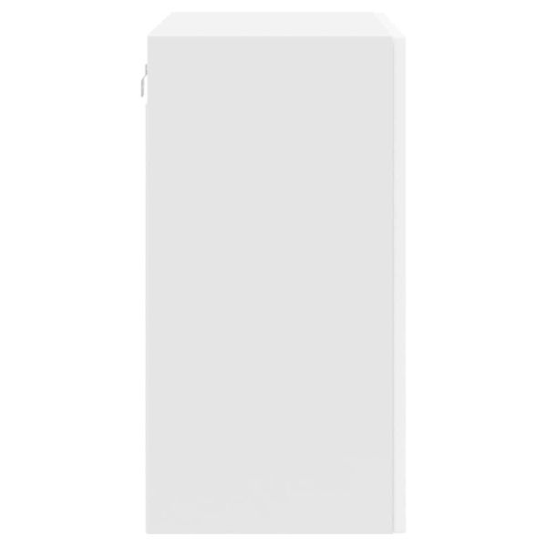 Кухненски стенен шкаф Porto, бял, инженерно дърво