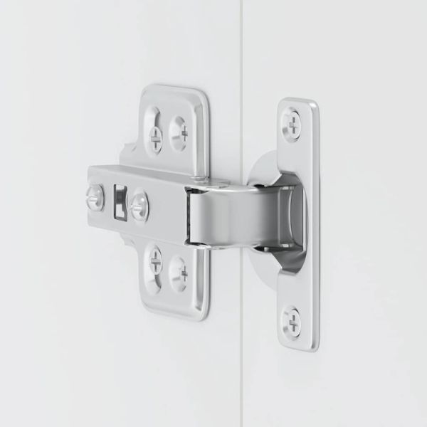 Кухненски стенен шкаф Porto, бял, инженерно дърво