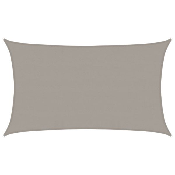 Платно-сенник, 160 г/м², правоъгълно, светлосиво, 5x8 м, HDPE