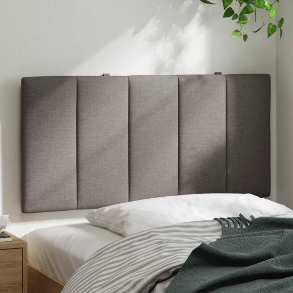 Мека табла за легло Hanko, таупе, 100 см, плат