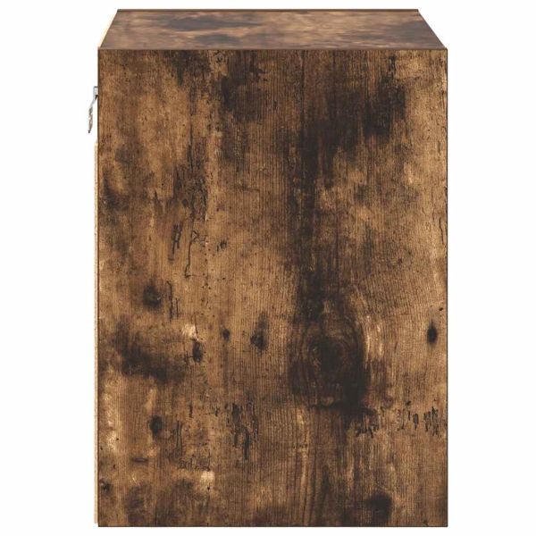 гараж стенен шкаф опушен дъб инженерна дървесина