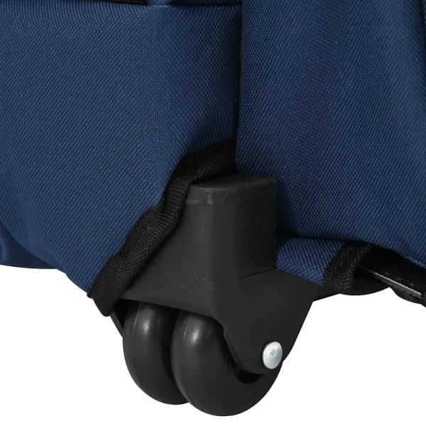 Количка за домашни любимци 3 в 1, дизайн, синя, 48x32x(57-106) см, оксфордски плат