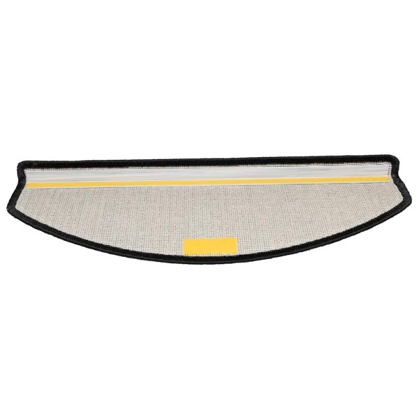 Изтривалки за стълби, 20 бр., 65x24x4 см, антрацит, полукръгли, големи