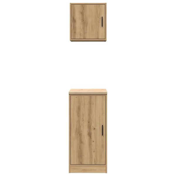 Шкафове за фурна 2 бр Porto, Дъб артизан, инженерно дърво
