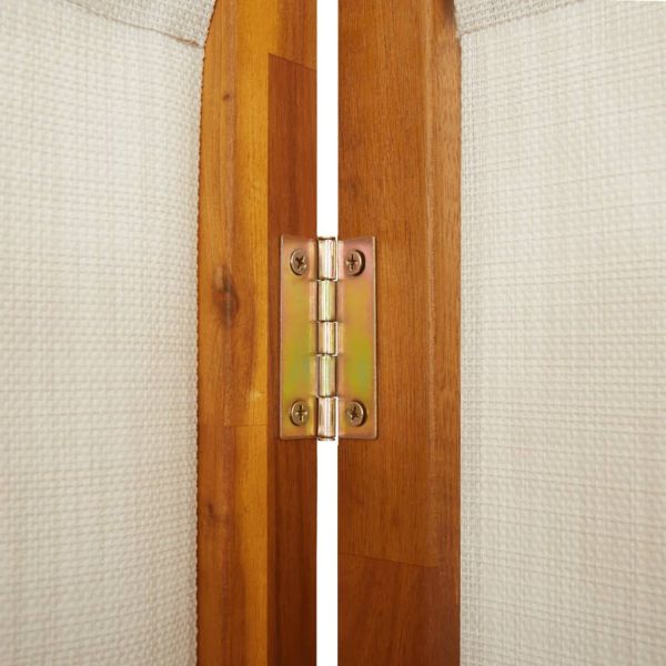 Параван за стая, 6 панела, светлосив, 420x180 cм