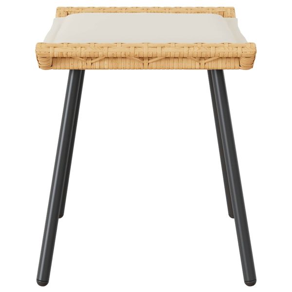 Градински стол 2 pcs Природа 50 x 40 x 45 см Стомана