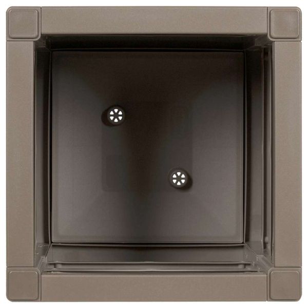 Градинска саксия Сив 36 x 36 x 35 см Полипропилен