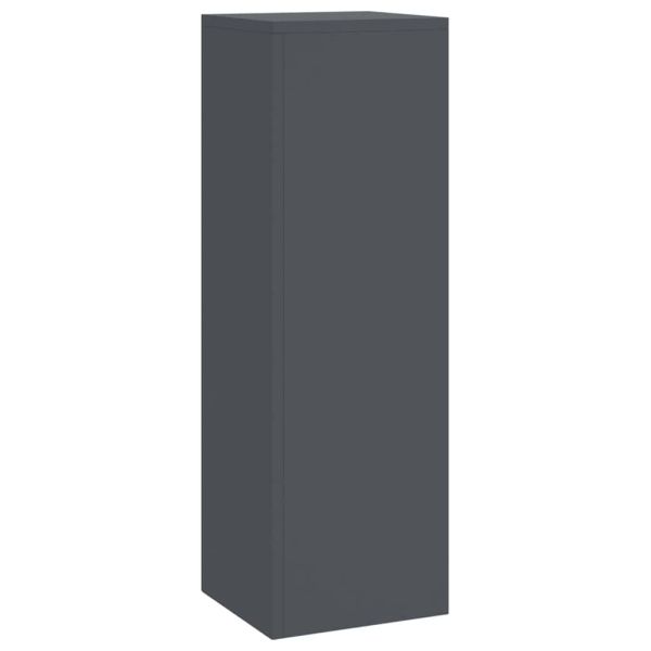 Стойка за растения 3 pcs Антрацит Стомана