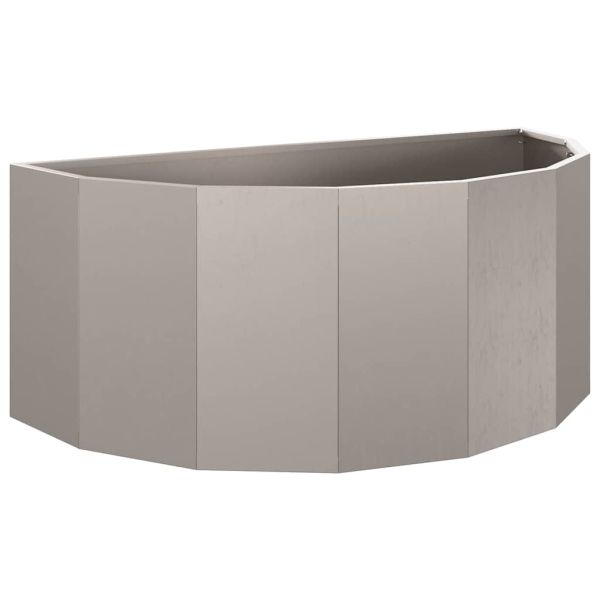 Кашпа Ръждясало 90 x 45 x 35 cm Патинираща стомана