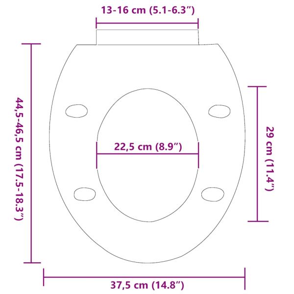 Тоалетна седалка, плавно затваряне, бърз монтаж/демонтаж, бяла
