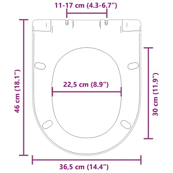 Тоалетна седалка, плавно затваряне, бърз монтаж/демонтаж, бяла