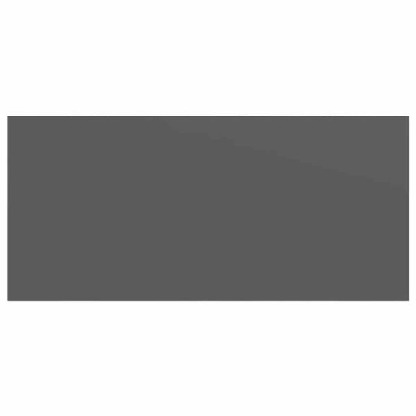 Окачени стенни рафтове, 4 бр, сив гланц, 50x23x3,8 см, МДФ