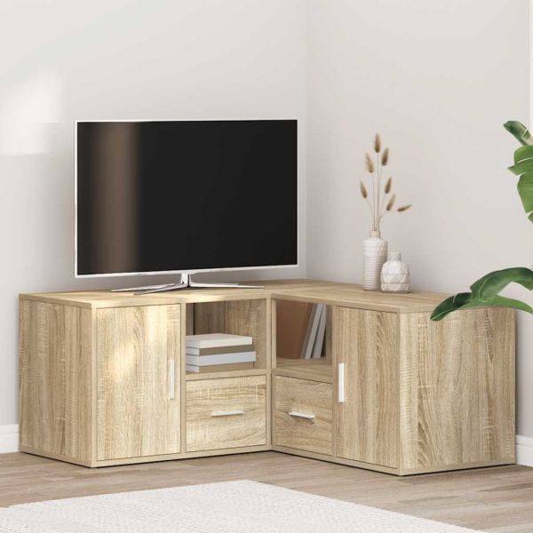 Ъглов шкаф, дъб сонома, 160x40x45 см, инженерно дърво