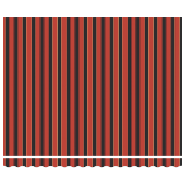 Сгъваем навес жълто и оранжево 400 ×350 cm текстил