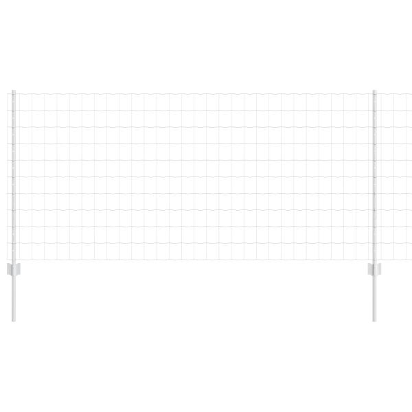 Ограда и колче Сребрист 1 x 25 m Стомана