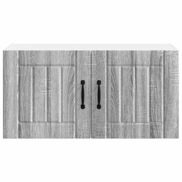 Кухненски шкаф Сив Сонома 80 x 31 x 40 см Инженерно дърво