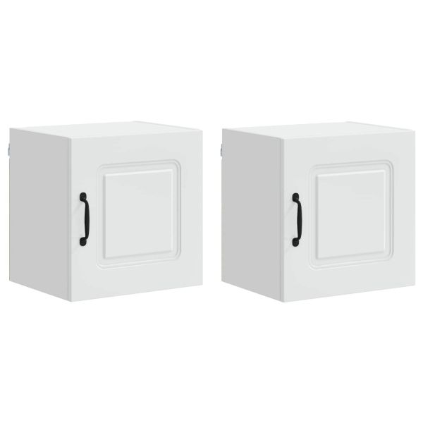 Кухненски шкаф със съхранение Kalmar 2 pcs Бяло 40 x 31 x 40 см