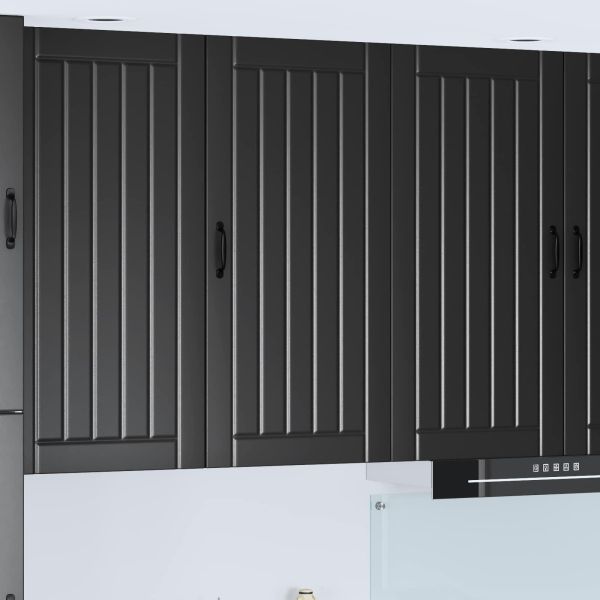 Кухненски шкаф Черно 50 x 31 x 100 см Инженерно дърво