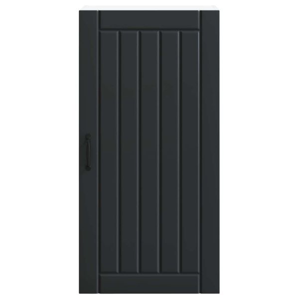 Кухненски шкаф Черно 50 x 31 x 100 см Инженерно дърво