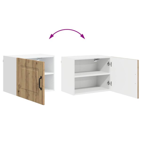 Кухненски шкаф с рафт 2 pcs Дъб 50 x 31 x 40 см Инженерно дърво