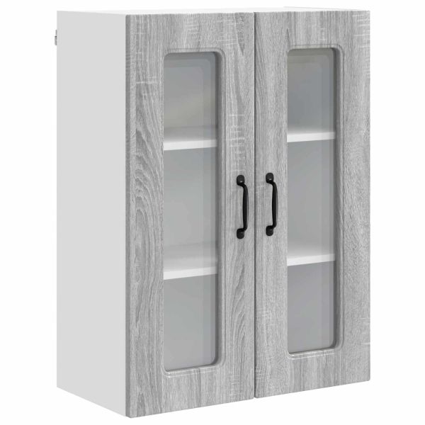 Кухненски шкаф Сив Сонома 60 x 31 x 80 см Инженерно дърво