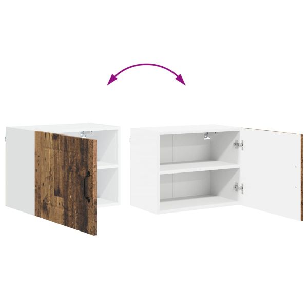 Кухненски шкаф 2 pcs Старо дърво 50 x 31 x 40 см