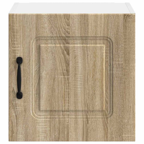 Кухненски шкаф 2 pcs Сонома дъб 40 x 31 x 40 см Инженерно дърво