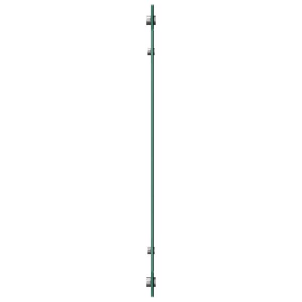 Кухненски заден панел Тъмносив 70 x 60 x 0,6 см закалено стъкло