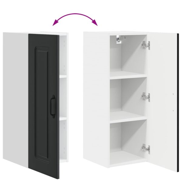 Кухненски шкаф Kalmar 2 pcs Черно 30 x 31 x 80 см