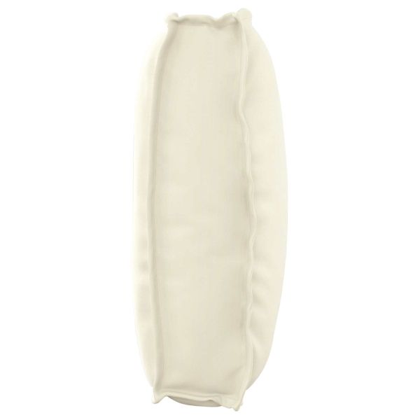 Възглавница за палетна седалка / облегалка Крем 120 x 50 x 12 см