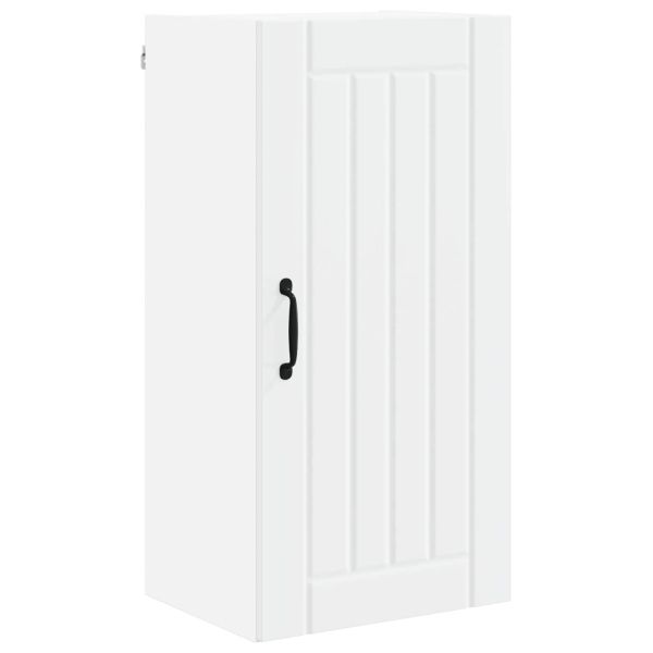 Кухненски шкаф Бяло 40 x 31 x 80 см Инженерно дърво