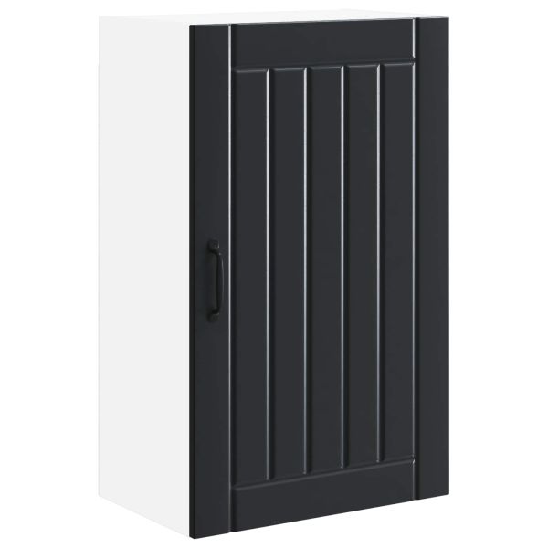 Кухненски шкаф Черно 50 x 31 x 80 см Инженерно дърво