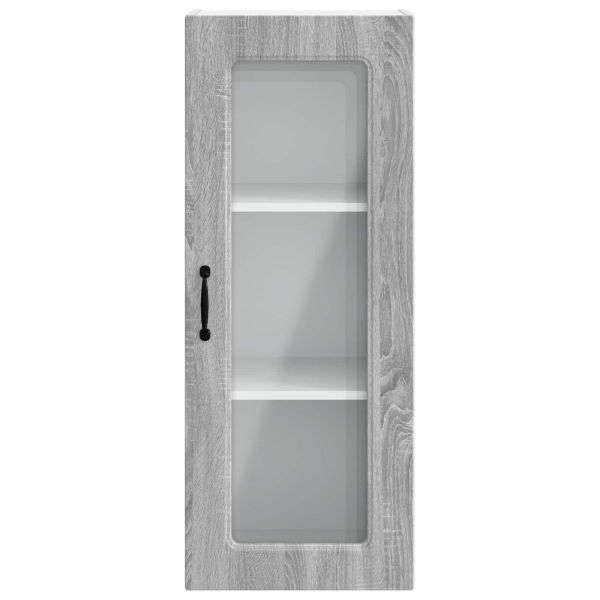 Кухненски шкаф Сив Сонома 40 x 31 x 100 см Инженерно дърво