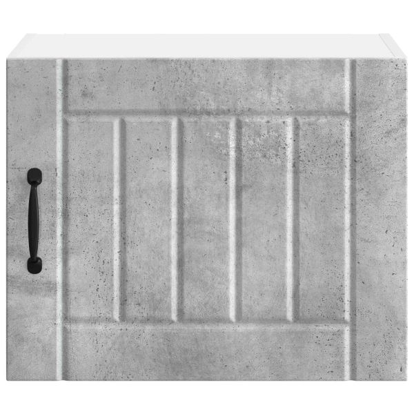 Кухненски шкаф 2 pcs Циментено сиво 50 x 31 x 40 см